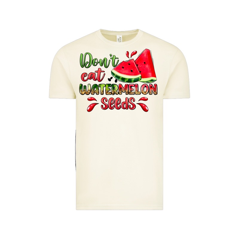 Don't Eat Watermelon Seeds Vintage Tee by Zillion Design Studio | Teevron