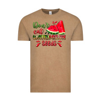 Vintage Coffee don't eat watermelon seeds Vintage Tee - Zillion Design Studio
