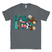 Charcoal Heather be the light Classic Tee - AdoDesignShop