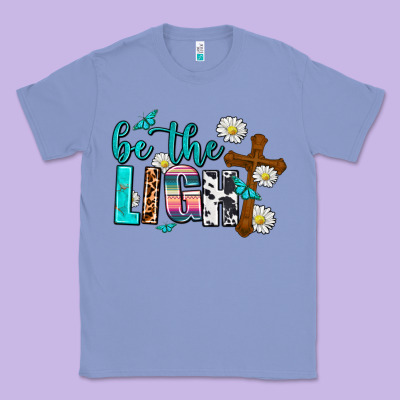 Be The Light Classic Tee Designed By Adodesignshop