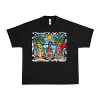 Black summer gnome mousepad Urban Heavy Tee - SublimationCraftShop