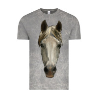 Cloud Rock horse head Vintage Tee - RanaPortraitStore