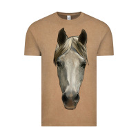 Vintage Coffee horse head Vintage Tee - RanaPortraitStore