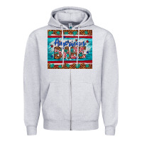 Heather Grey American babe leopard gemstone Zipper Hoodie - Artiststas