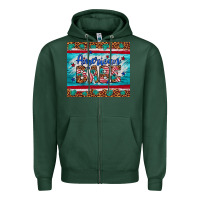 Sports Green American babe leopard gemstone Zipper Hoodie - Artiststas