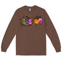 Chestnut halloween blessed Long Sleeve Tee - AdoDesignShop