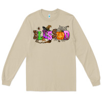 Mushroom halloween blessed Long Sleeve Tee - AdoDesignShop