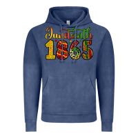 Vintage Denim juneteenth 1865 Vintage Hoodie - Zillion Design Studio