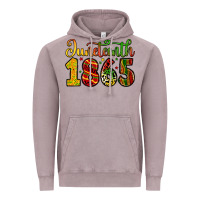 Vintage Zinc juneteenth 1865 Vintage Hoodie - Zillion Design Studio