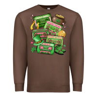 Chestnut st patrick's day cassette tapes Premium Sweatshirt - MaliasSmallBusiness