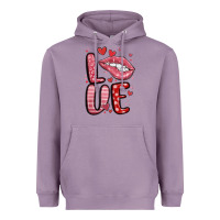 Lavender western love lips Heavyweight Hoodie - MaliasSmallBusiness