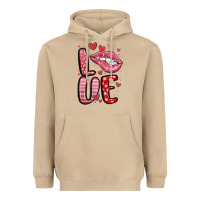 Mushroom western love lips Heavyweight Hoodie - MaliasSmallBusiness