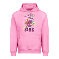 Fuchsia Pink Rebuse To Sink Urban Hoodie - Bettercallsaul