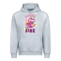 Heather Grey Rebuse To Sink Urban Hoodie - Bettercallsaul
