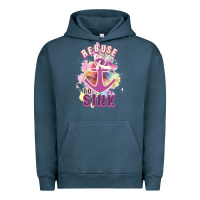 Pigment Midnight Navy Rebuse To Sink Urban Hoodie - Bettercallsaul