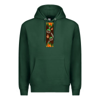 Sports Green American football dad pen wrap Premium Hoodie - BundleAndBundleShop