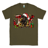 Army Green christmas joy dachshund Classic Tee - JahusDesignShop