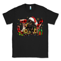 Black christmas joy dachshund Classic Tee - JahusDesignShop