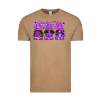 Domestic Violence Warrior Afro Gnomes Vintage Tee | Teevron