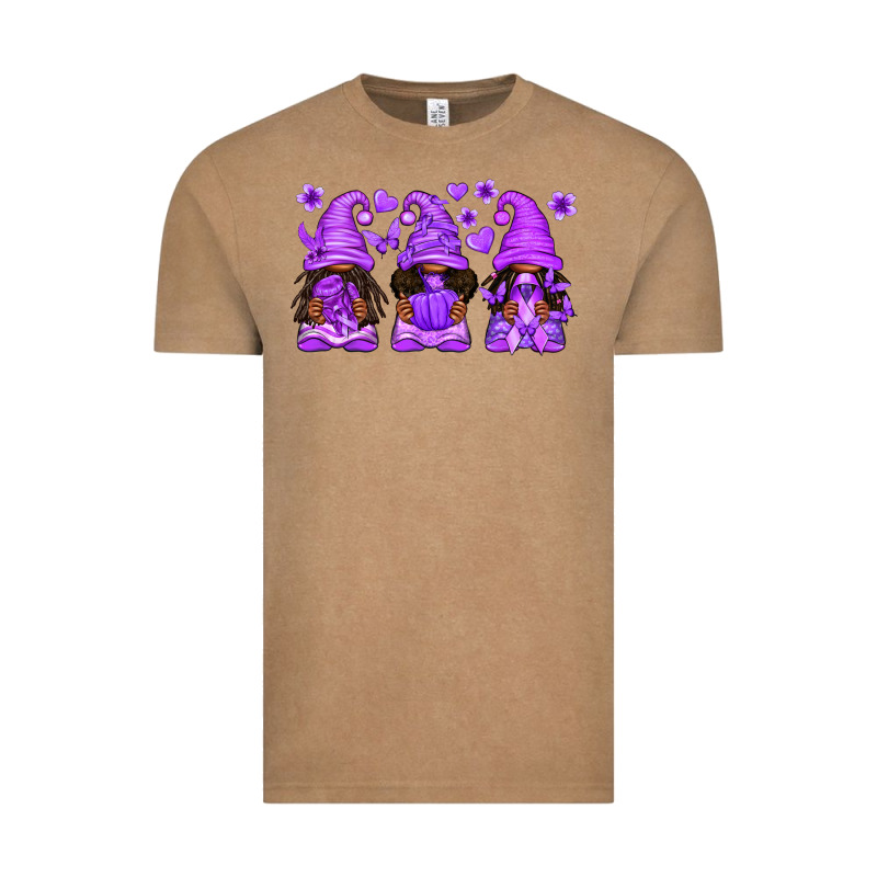 Domestic Violence Warrior Afro Gnomes Vintage Tee by texasbilliewilder | Teevron