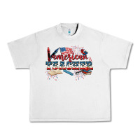 Lunar Rock American Teacher 4th of July Urban Heavy Tee - CowGirlArtShop
