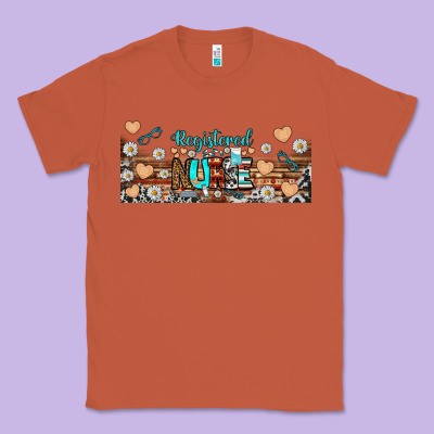 Registered Nurse Libbey Glass Classic Tee Designed By Bundleandbundleshop