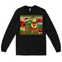 Black feliz navocado Long Sleeve Tee - JahusDesignShop