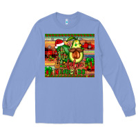 Colony Blue feliz navocado Long Sleeve Tee - JahusDesignShop