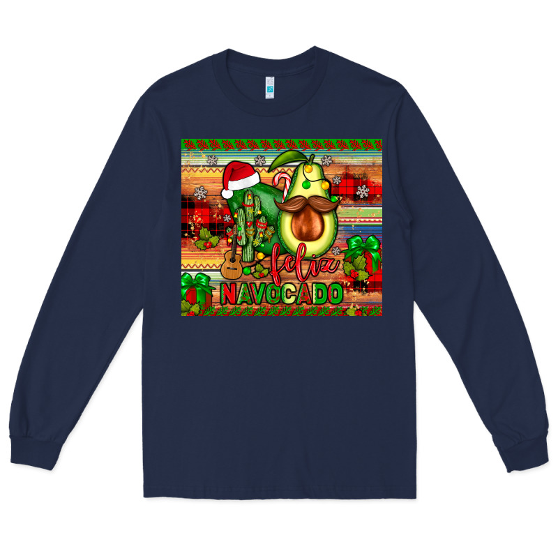 Feliz Navocado Long Sleeve Tee by JahusDesignShop | Teevron