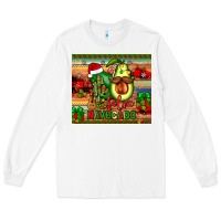 White feliz navocado Long Sleeve Tee - JahusDesignShop