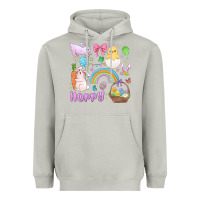 Moon Dust easter hoppy bunny Heavyweight Hoodie - MaliasSmallBusiness