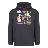 Smoke easter hoppy bunny Heavyweight Hoodie - MaliasSmallBusiness
