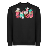 Black nurse coffee cups Heavyweight Sweatshirt - texasbilliewilder