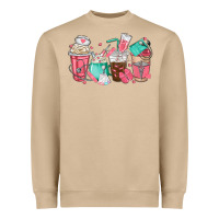 Mushroom nurse coffee cups Heavyweight Sweatshirt - texasbilliewilder