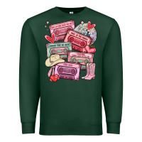 Valentines Day Cassette Tapes Premium Sweatshirt | Teevron