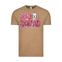Vintage Coffee Dental Squad with Teeth Vintage Tee - texasbilliewilder