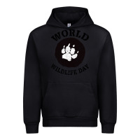 Black World Wildlife Day Urban Hoodie - Bettercallsaul