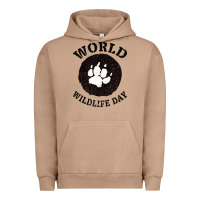 Pigment Burro World Wildlife Day Urban Hoodie - Bettercallsaul