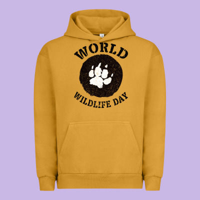 World Wildlife Day Urban Hoodie Designed By Bettercallsaul