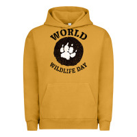 Pigment Peanut Butter World Wildlife Day Urban Hoodie - Bettercallsaul
