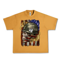 Peanut Butter Army skull 4th of july Urban Heavy Tee - CowGirlArtShop