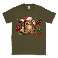 Army Green Christmas joy chihuahua Classic Tee - JahusDesignShop