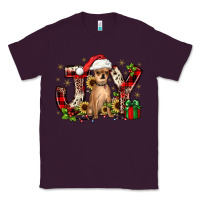 Plum Christmas joy chihuahua Classic Tee - JahusDesignShop