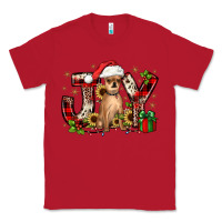 Red Christmas joy chihuahua Classic Tee - JahusDesignShop