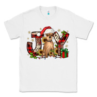 White Christmas joy chihuahua Classic Tee - JahusDesignShop