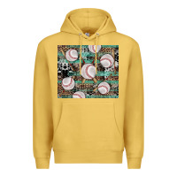 Antique Gold western baseball tumbler Premium Hoodie - AdoDesignShop