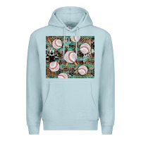 Blue Mist western baseball tumbler Premium Hoodie - AdoDesignShop