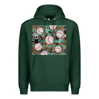 Sports Green western baseball tumbler Premium Hoodie - AdoDesignShop