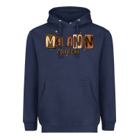 Navy melanin queen Heavyweight Hoodie - MaliasSmallBusiness