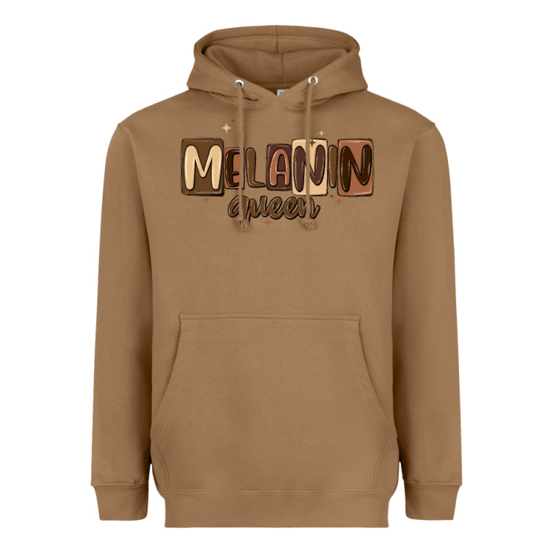 Melanin Queen Heavyweight Hoodie by MaliasSmallBusiness | Teevron